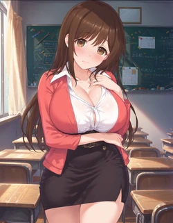[しらたき～に] Unrivaled against succubi! The fate of Io-sensei after being threatened (AI Generated)