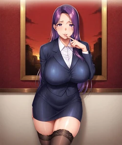 Hidaka Arisa office lady (Kanochi x Netorare Kazoku) [AI Generated]