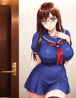 Hitomi (Megane no Megami) [AI Generated]