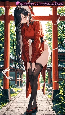 [NatsuYoru] Tsubaki Kasugano (Future Diary) [AI Generated]