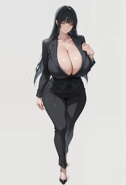 [BigMelons] 影山魅月 (スーツパンツ) [AI Generated]