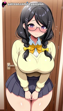 [SkyPassion] Tsubasa Hanekawa (Monogatari) [AI Generated]