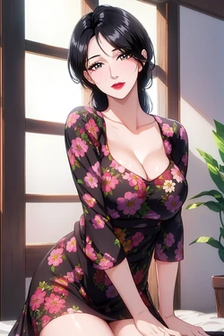 美人母 mommy pixiv [AI Generated]