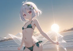 [ZUKI] Kokkoro(Swimsuit,Official, Naked Apron,Cat Sailor Suit) [AI Generated]