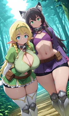 Isekai Maou - Shera & Rem daidoujipv ai generated