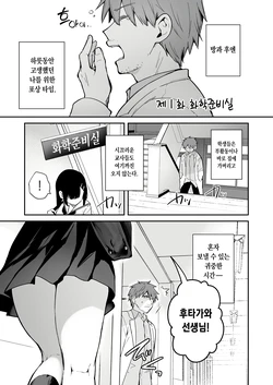 [真白しらこ] 化学準備室のふたり [Korean]