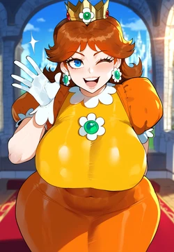 [Juuicy_AI] Princess Daisy, PAWG vs BBC [Ai Generated]