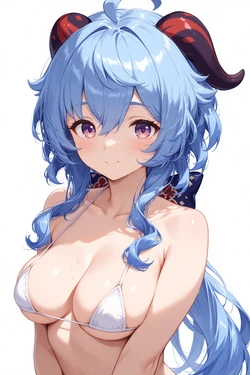 (Kotone) Ganyu 3 (Patreon) [Ai Generated]