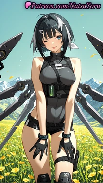 [NatsuYoru] La Pluma (Arknights) [AI Generated]