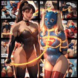 Supergirl: Imprisoned by the Lasso of Submission (Ai Generated)