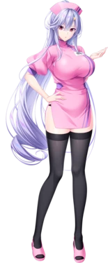 [Atelier Kaguya BARE & BUNNY] Oppai Dekai!! Nurse to Ichakora Ero×2 Nyuuin Seikatsu!? (Character set)