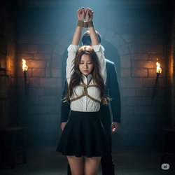 [AI Generated] Asian Bondage