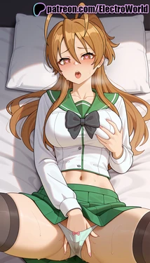 [ElectroWorld] - Rei Miyamoto (Highschool of the Dead ) [AI Generated]