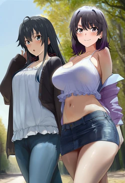 [fukifuki] yukinoshita yukino (yahari ore no seishun lovecome wa machigatteiru. ) [AI Generated]