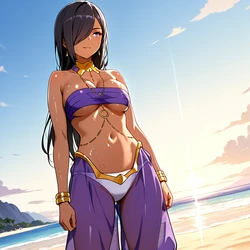 Too brown-toned- Aisha Belka アイシャ.ベルカ (291 P) (Patreon) (AI Generated)