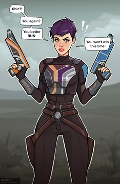 [Olena Minko] Sabine and Shin (Star Wars)