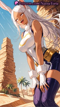[NatsuYoru] Rumi Usagiyama (My Hero Academia) [AI Generated]