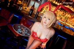 小容仔咕咕咕w - FGO 尼禄 兔女郎