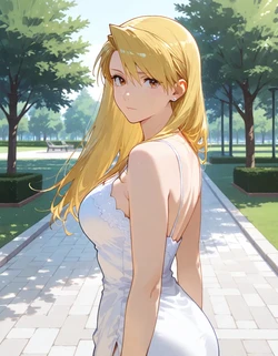 Riza Hawkeye Park, Home, Office (FME) (Full Metal Alchemist) [AI Generated] [Gog0chan]