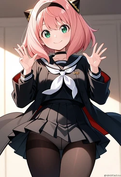 Anya's msicellenous antics coll. [AI Generated]