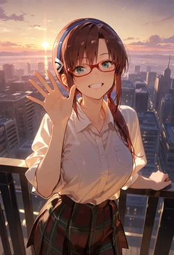 Makinami Mari Illustrious (Neon Genesis Evangelion) Exhibition & Love Hotel [AI Generated] [Gog0chan]