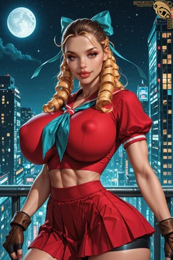[ByTheBroken1] "Karin Kanzuki" from "Street Fighter" [AI Generated]