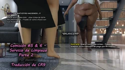 [BlankKen] Commission #5 & #6 - Housekeeping - Part 2 | Comisión #5 & #6 - Servicio de Limpieza - Parte 2 [CR9]
