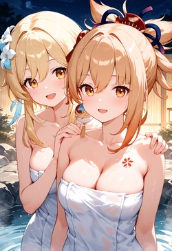 (Rin) Lumine & Yoimiya (Patreon) [Ai Generated]