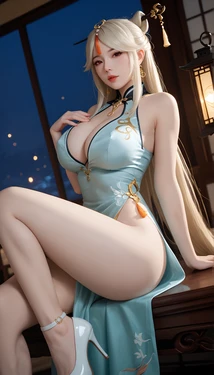 [AI Generated]1170 原神-凝光