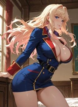 [KALA AI NSFW] Sheryl Nome, idol outfit [AI Generated]