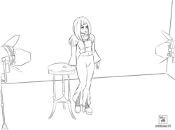 [West] Shrinking Goth Girl