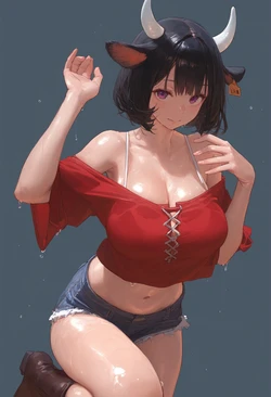 Cow Girl [AI Generated]