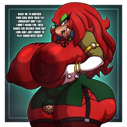 [DHX2KArts] KNOCKER$ THE ECHIDNA (Sonic the Hedgehog)