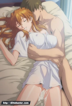 [Ditto Seeker] [Requested] Asuka (Neon Genesis Evangelion) The Morning After Passion [Ai Generated]