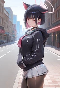 Fuwako - Kazusa (Blue Archive) AI Generated