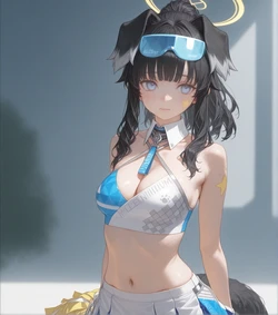 [AI Generated] Hibiki - Blue Archive