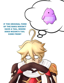 [O-neon] A traveler's questions - Mizuki (Genshin Impact)