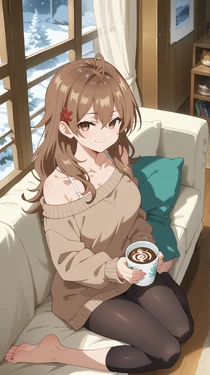 PhibsAi - [176pcs] Maria Mikhailovna Kujou - Warm and Fuzzy (Patreon) [AI Generated]