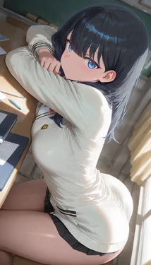 Takarada Rikka - Girlfriend // 彼女 宝多六花   Love4UAndAI ai generated