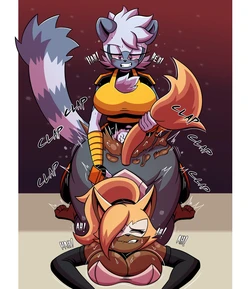 [CxrryArt] Tangle the Lemur (Sonic the Hedgehog)