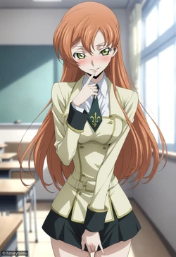 [hstorytaimu] [SED] Shirley Fenette seducing her teacher [AI-generated]