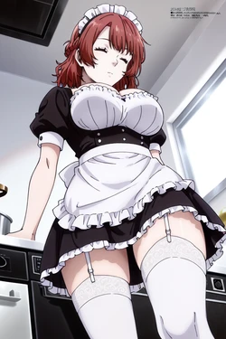 minakaze - [Blue Lock] Anri Teieri: Maid [AI Generated]