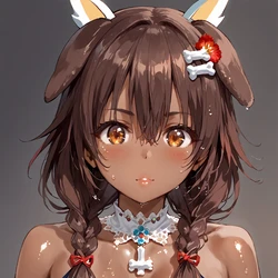 Too brown-toned- Korone Inugami (164p) (Patreon) (AI Generated)