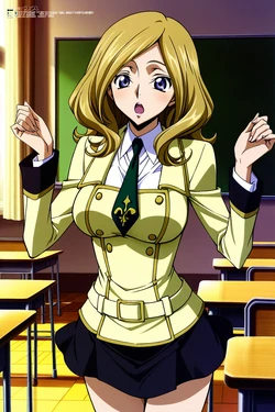 minakaze - [Code Geass] Milly Ashford: Uniform [AI Generated]