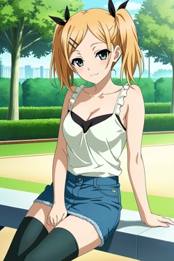 minakaze - [SHIROBAKO] Erika Yano: Denim Skirt [AI Generated]