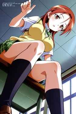 minakaze - [Strike Witches] Minna-Dietlinde Wilcke: Sainan High School Uniform [AI Generated]