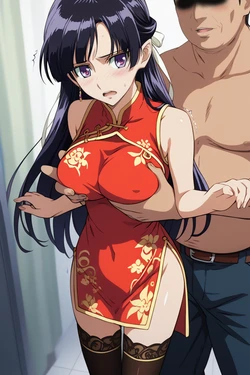 minakaze - [Valvrave the Liberator] Saki Rukino: China Dress [AI Generated]