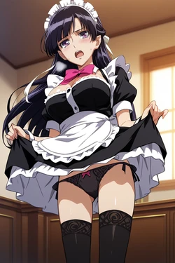 minakaze - [Valvrave the Liberator] Saki Rukino: Maid [AI Generated]