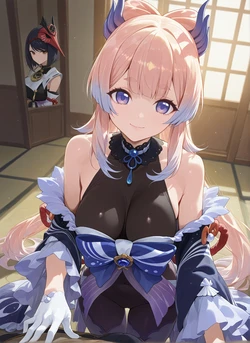 Sara x Kokomi Rametaki (Patreon) [AI Generated]