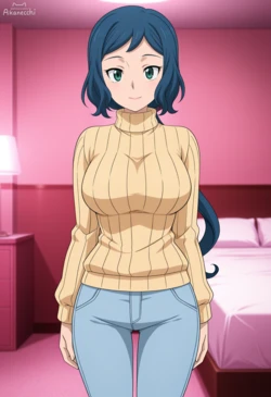 [Pixiv]  Rinko Iori // イオリ・リン子 v2 | Gundam Build Fighters [AI Generated]